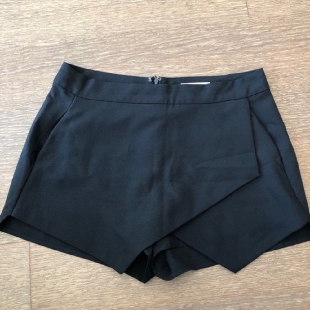 ARDENE Black Mini Skorts With Pockets | Size M